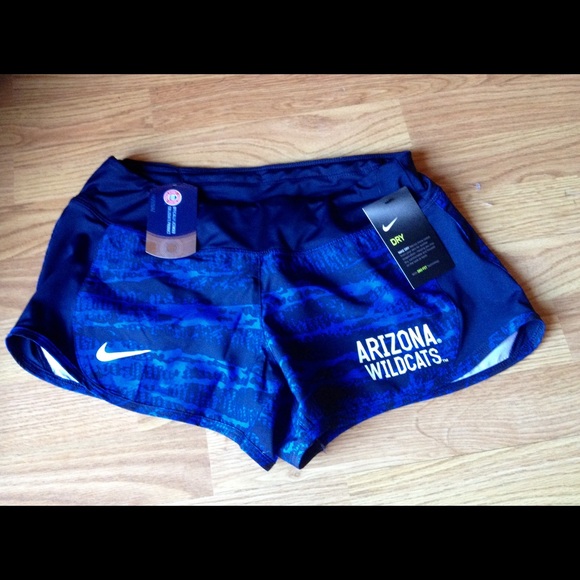 Nike Pants - NWT Nike ladies sport shorts AZ Wildcats sz S